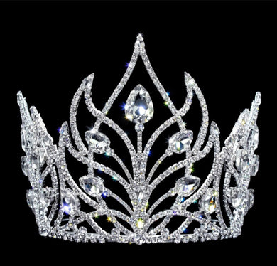 N2-125 Rhinestone Tiara 5.5