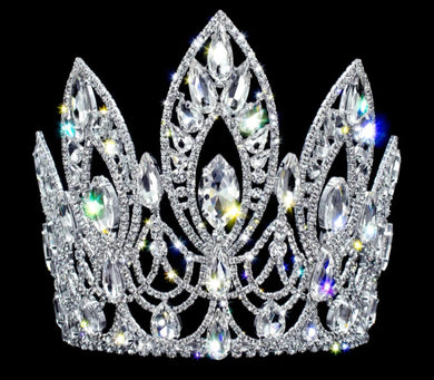 S1-155 Rhinestone Tiara 5.75