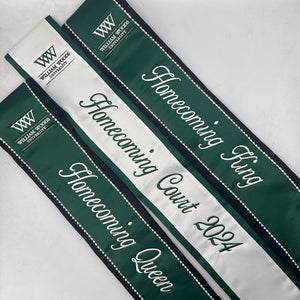 Quick Order 4.25" Premium Sewn Satin Fabric Sash