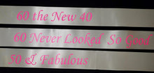 Birthday Sash – Economy 3" Satin Ribbon | Shiny Text