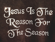 Jesus is the Reason for the Season Rhinestone Tee