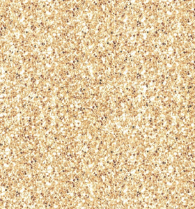 gold and white faux glitter print fabric