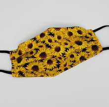 Sunflowers face mask
