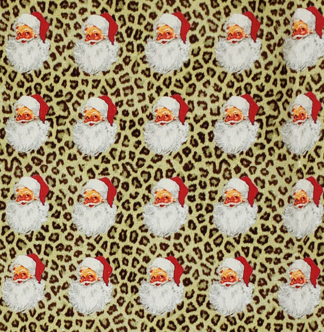 Santas on Cheetah Leopard facemask