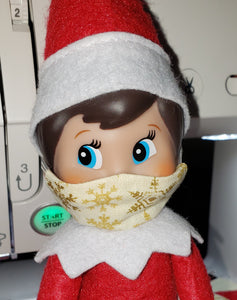 Elf mini cloth face mask accessory