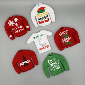 elf sweaters embroidered 