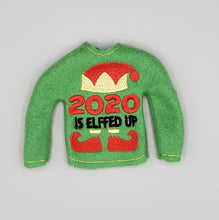 elf sweater 2020 is ELFFED up green