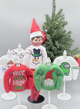 Christmas Lights Sweater Elf on the Shelf
