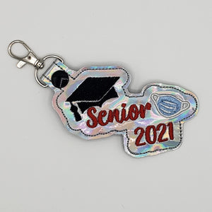 Senior Grad 2021 w/ mask - ITH Digital Embroidery Design