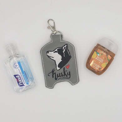 Husky Sanitizer Holder - ITH Digital Embroidery Design