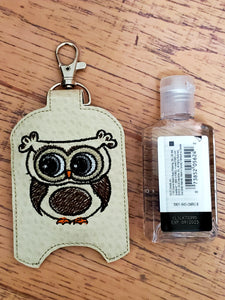 Owl Sanitizer Holder - ITH Digital Embroidery Design