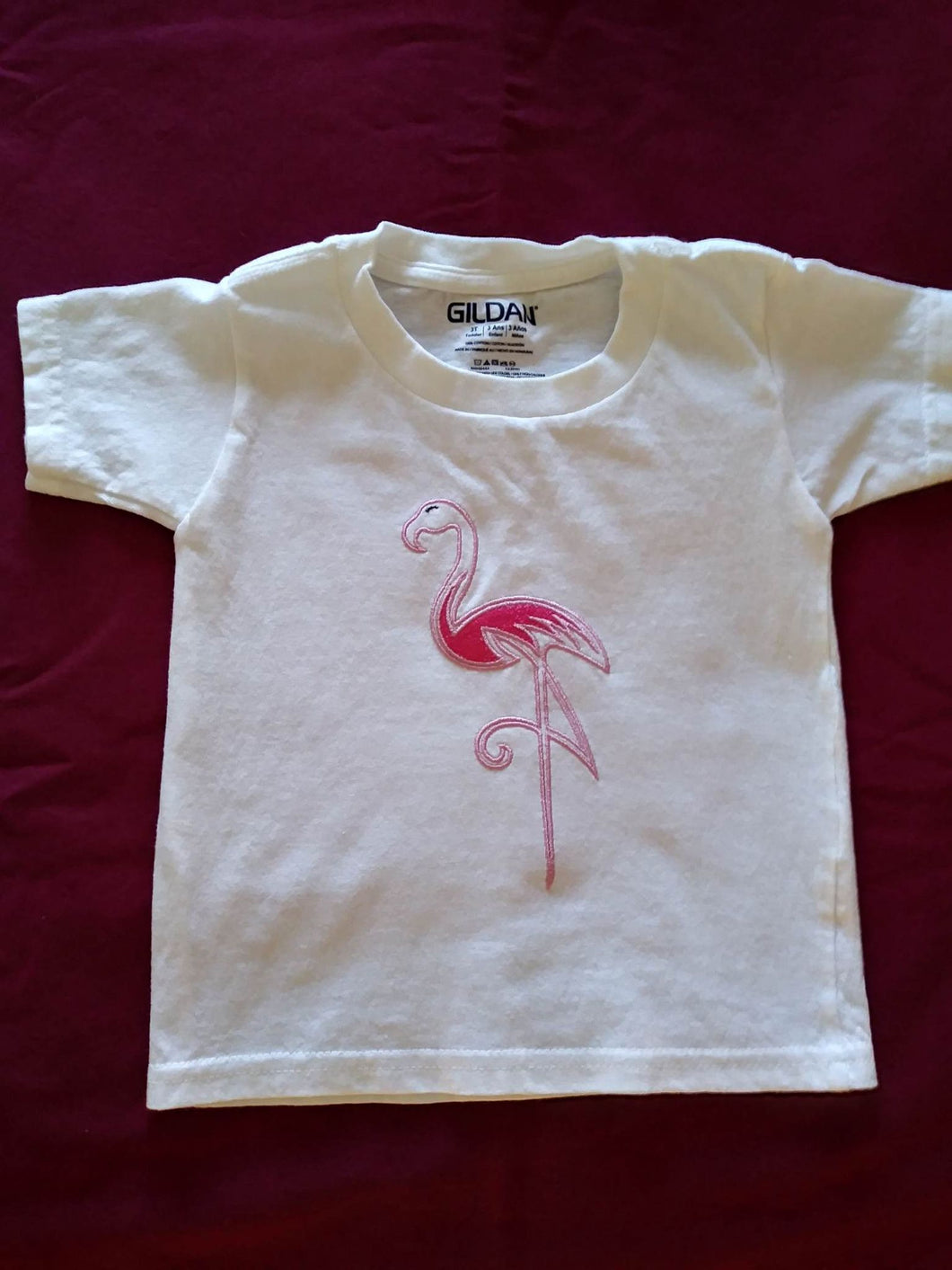 Flamingo independent design 3 sizes (4x4 , 4x6, 6x10) -Digital Embroidery Design