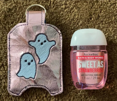 Ghost Halloween Sanitizer Holder - ITH Digital Embroidery Design