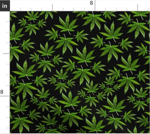 Mary Jane Marijuana Leaves