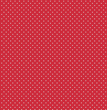 Red with White Polka dots