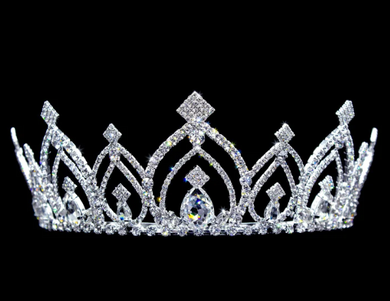 i4-64 Rhinestone Tiara 2.5