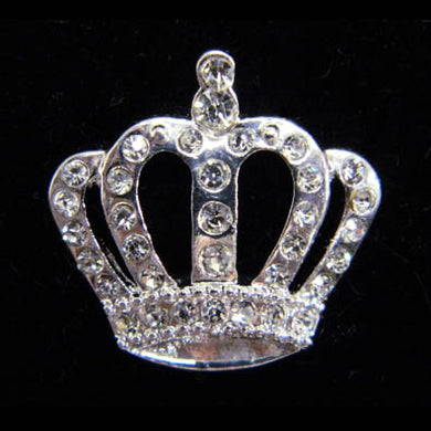 cp-5 Rhinestone little crown tack pin