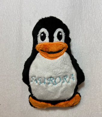Penguin Stuffie 4x6 - ITH Digital Embroidery Design