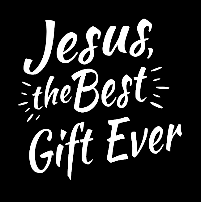 Jesus is the Best Gift Ever Sparkly Glitter Tee