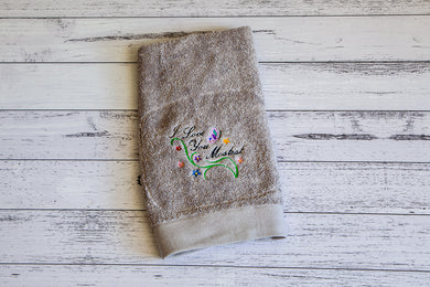 I love you Mostest art -  Digital Embroidery Design