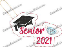 Senior Grad 2021 w/ mask - ITH Digital Embroidery Design