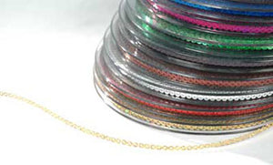 Sequin Trim: Silver, Gold, Red, Blue, Green, Purple, Lt Pink